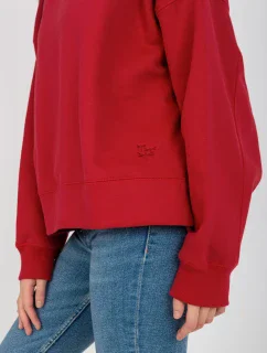 Dámska mikina TW BL 2002.11 tmavo červená - FPrice