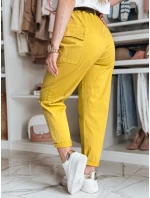 Dámské kalhoty hořčicové Dstreet model 21986173 - FashionStreet