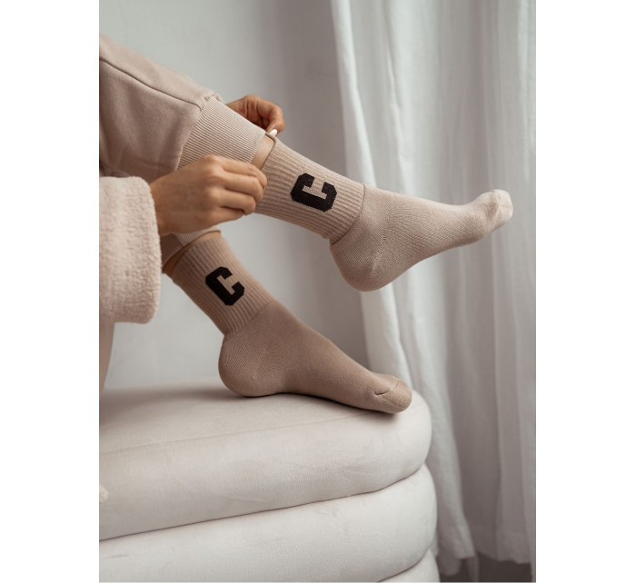 Dámske ponožky Milena 0200 Písmeno C 37-41