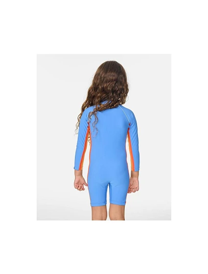Dievčenské plavky RIP CURL Sun Revival Springsuit, modré Dievčenské plavky RIP CURL Sun Revival Springsuit, modré