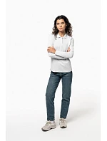 K 244 Dámské piqué polo s dlouhým rukávem model 22507117 navy - Kariban