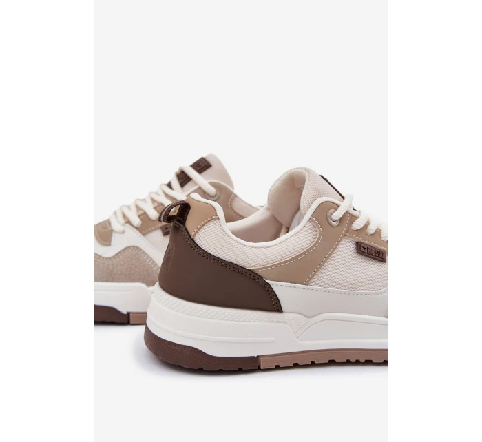 Sneakersy Męskie Big Star RR174604 Beżowe Sneakersy Męskie Big Star RR174604 Beżowe