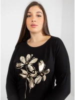 Bluzka RV BZ model 21271930 czarny - FPrice Bluzka RV BZ model 21271930 czarny - FPrice