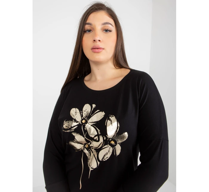 Bluzka RV BZ model 21271930 czarny - FPrice Bluzka RV BZ model 21271930 czarny - FPrice