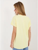 Bluzka RV BZ model 22102602 jasny żółty - FPrice