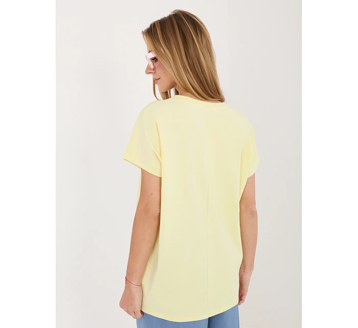 Bluzka RV BZ model 22102602 jasny żółty - FPrice
