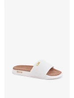 Dámske papuče Big Star - biele Dámske papuče Big Star - biele