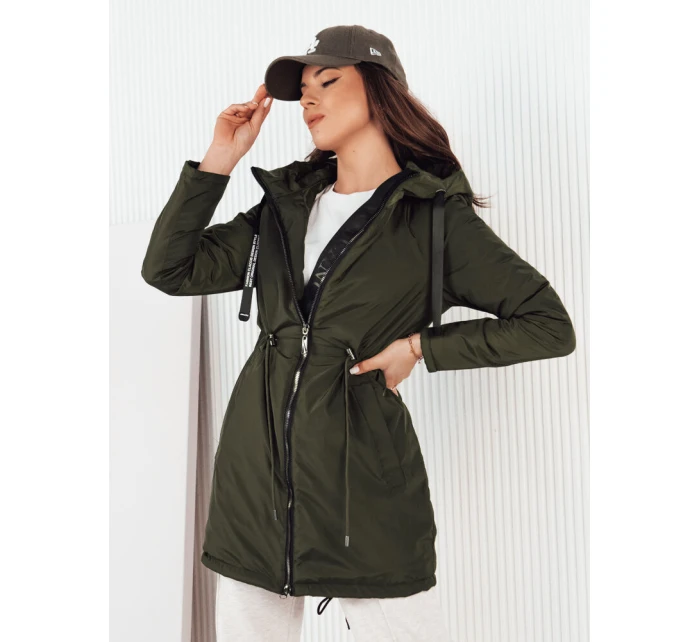 Dámska prechodná bunda VERCHA zelená FashionStreet TY4260