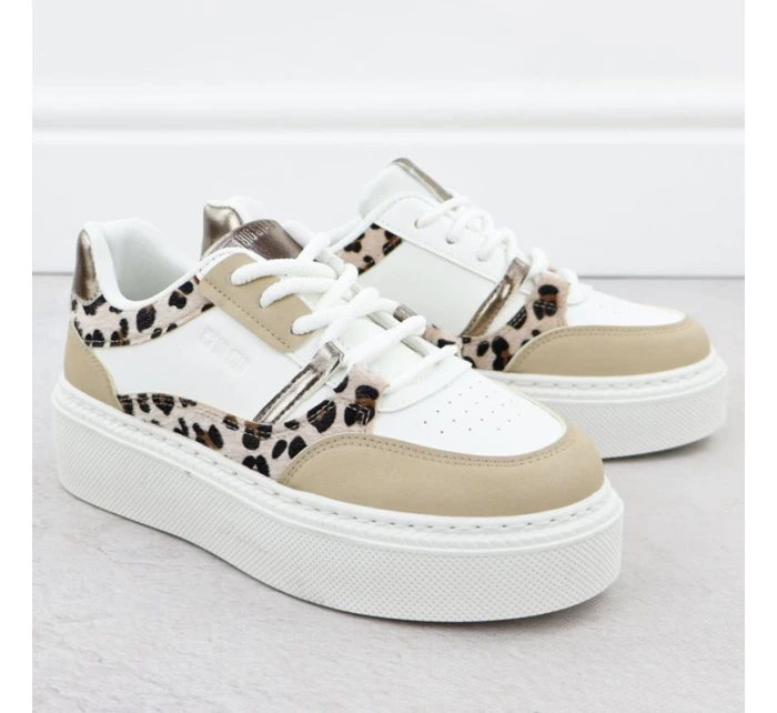 W  sportovní polobotky na platformě model 21305324 - Big Star