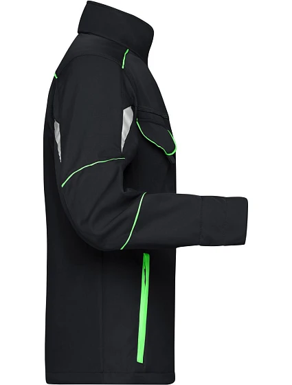 JN Pracovní letní softshellová bunda Color 02.0 black/lime green model 22492293 - Daiber JN Pracovní letní softshellová bunda Color 02.0 black/lime green model 22492293 - Daiber