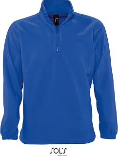 SOL'S Ness Fleecová mikina s 1/2 zipem 25.5600 royal blue