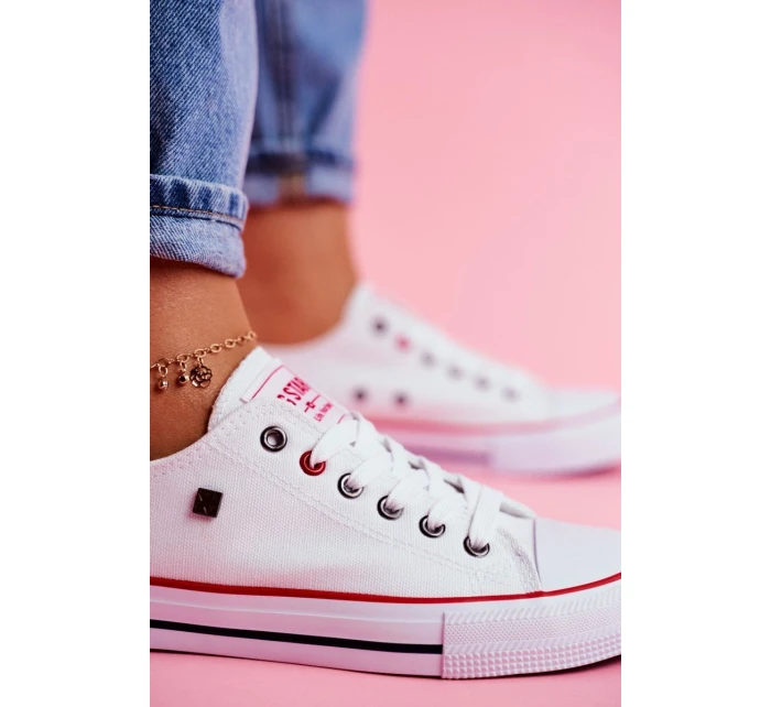 Dámské Bílé tenisky Big Star model 21501765 - Big Star Shoes