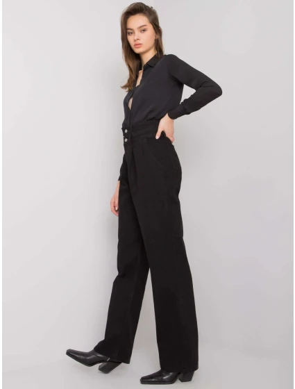 Džínsové nohavice MR SP 306.23 čierna