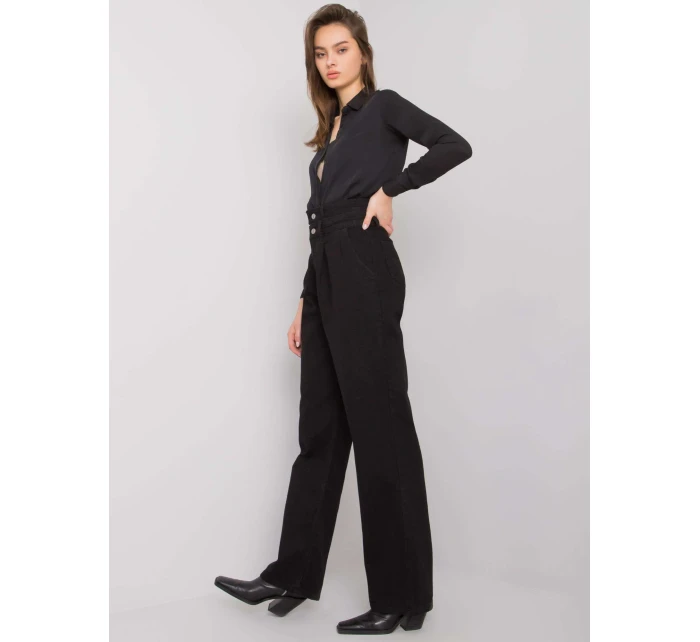 Džínsové nohavice MR SP 306.23 čierna