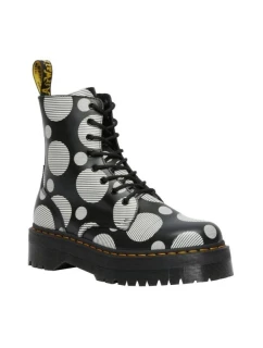 Dámská kotníková obuv  Černá s bílou vzor  model 21474848 - Dr. Martens