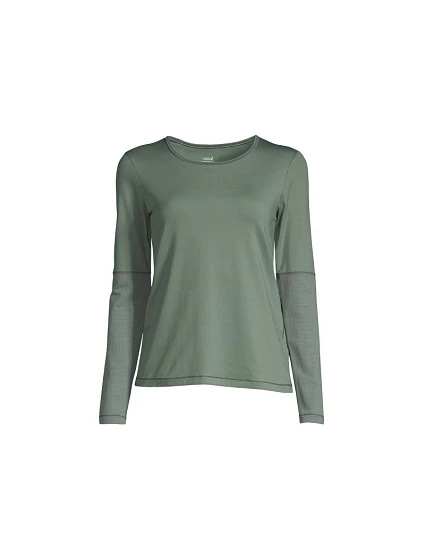 Koszulka Essential Mesh model 21456212 Long Sleeve dusty green - Casall Koszulka Essential Mesh model 21456212 Long Sleeve dusty green - Casall