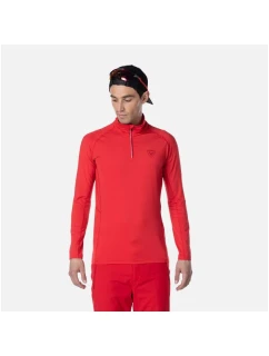 Rossignol Classique 1/2 Zip tričko červené pánske