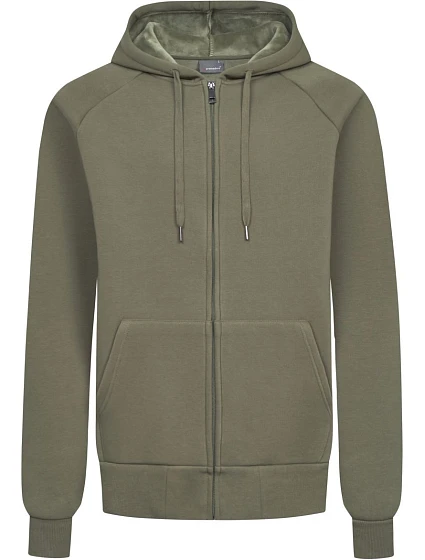 Promodoro 5500 Unisex mikina s kapucňou z hrubej bavlny 40.5500 dusty khaki Promodoro 5500 Unisex mikina s kapucňou z hrubej bavlny 40.5500 dusty khaki