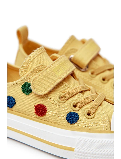 Dětské Tenisky Se Zipem BIG STAR Žluté model 21571865 - Big Star Shoes