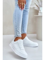 Dámské Tenisky Big Star model 21675295 HiPoly System Bílé - Big Star Shoes Dámské Tenisky Big Star model 21675295 HiPoly System Bílé - Big Star Shoes