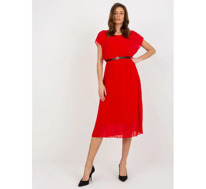 Šaty DHJ SK 8839 1.23X červená Šaty DHJ SK 8839 1.23X červená
