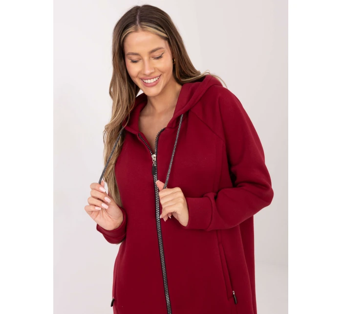 RV BL mikina A1027.79 bordová RV BL mikina A1027.79 bordová