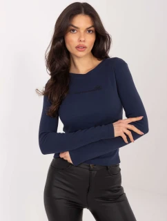 Blúzka WT BZ A1134.13 tmavomodrá