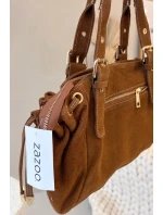 Dámska semišová kabelka Ovelia - ťavia