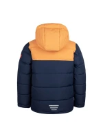 Dívčí zimní bunda s kapucí zateplená tmavě modrá model 21865683 - Trollkids