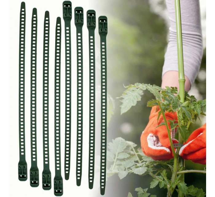 PRÍSLUŠENSTVO PRE RASTLINY ZÁHRADNÉ KRAVATY 8KS PROGARDEN