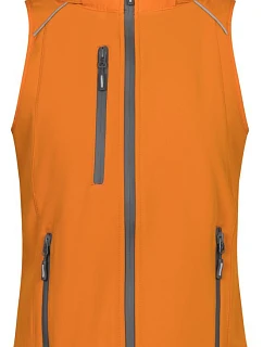 Promodoro 7845 Dámská 3-vrstvá softshellová vesta 40.7845 orange