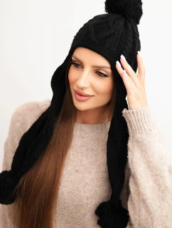 Čepice s rolováním Magda K293 camel