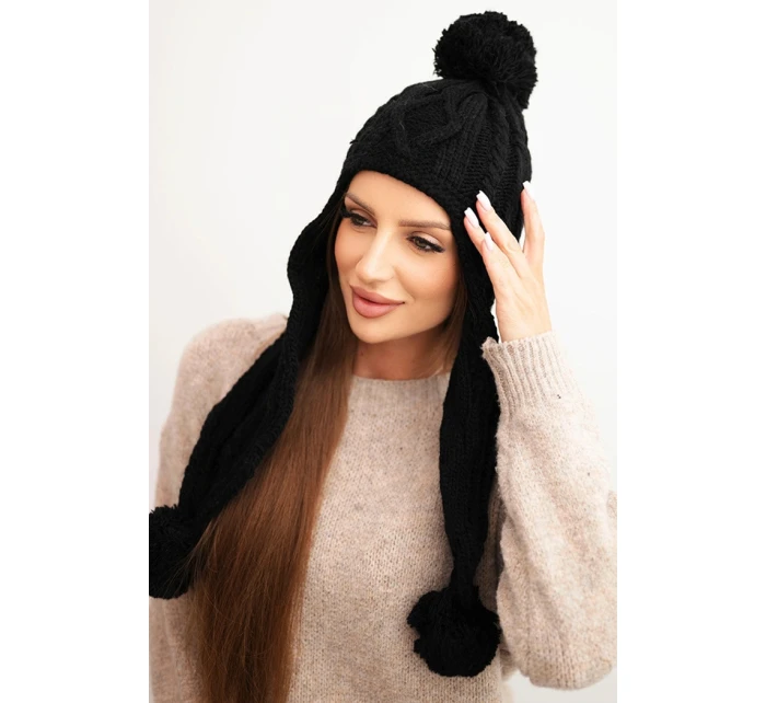 Čepice s rolováním Magda K293 camel