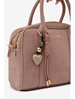 Kufříková Taška Eko Semišová s Přívěskem Béžová Sorielle