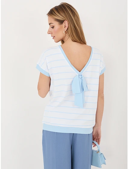 Blúzka RV BZ A1243.13P svetlo modrá