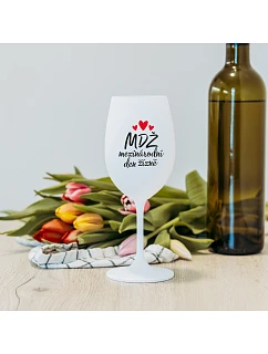 MEDZINÁRODNÝ DEŇ VÍNA - pohár na biele víno 350 ml