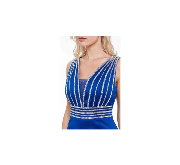 Dámske večerné dlhé šaty DR1755 - Gemini Dámske večerné dlhé šaty DR1755 - Gemini