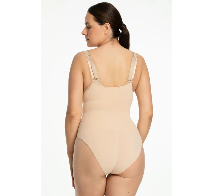 Dámske body 419 Seamless Open Beige - Julimex
