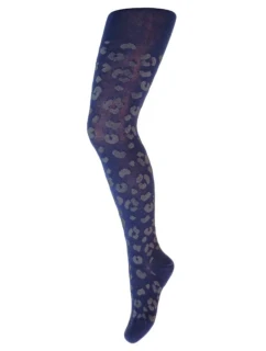 KIDDY - Vzorované pančuchy 2-6 ročné dievčatá NAVY 104-110