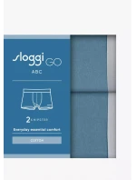 Pánske boxerky GO ABC 2.0 Hipster 2P - neznáme - modré 7311 - SLOGGI Pánske boxerky GO ABC 2.0 Hipster 2P - neznáme - modré 7311 - SLOGGI