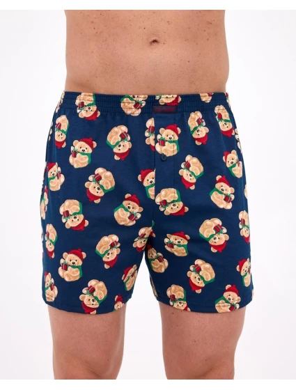 Boxerky Cornette 016/24 Medvedíky 2 Vianočné 3-5XL