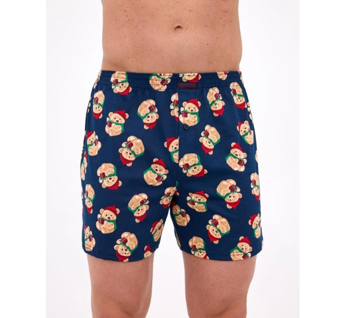 Boxerky Cornette 016/24 Medvedíky 2 Vianočné 3-5XL