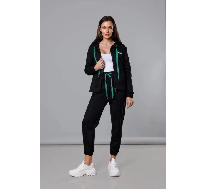 Černý dámský teplákový komplet model 18019172 - LUNA & MIELE