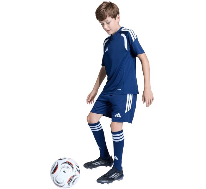Adidas Tiro 26 League detské tričko námornícka modrá a biela KB1323 Adidas Tiro 26 League detské tričko námornícka modrá a biela KB1323
