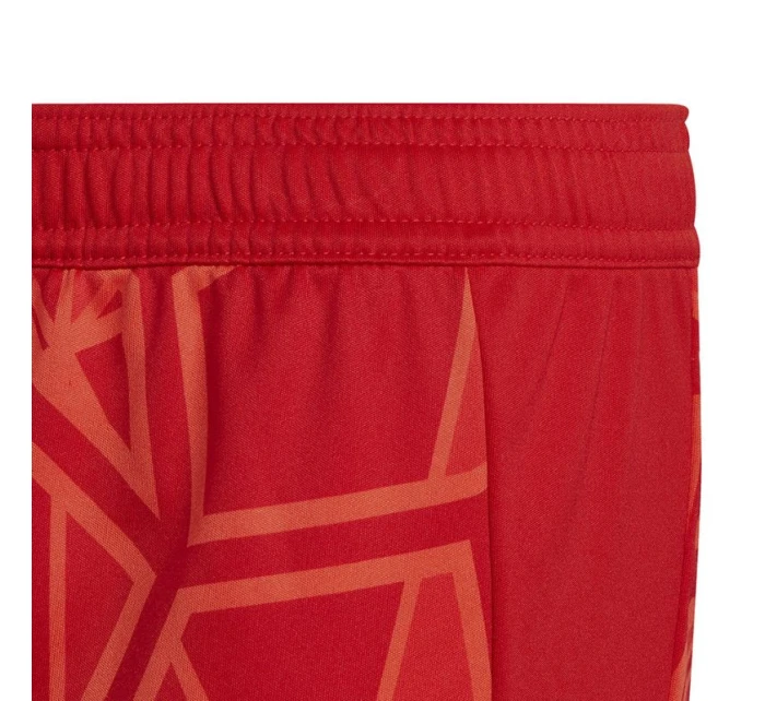 Detské brankárske šortky adidas Condivo 22 červená H21243