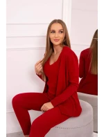 Sada svetrů model 18746420 červená - K-Fashion