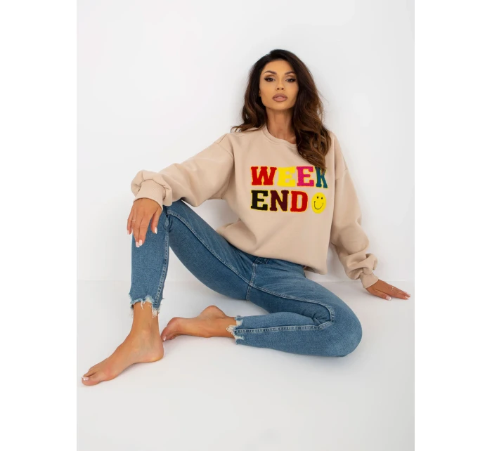 Mikina EM BL 617 6.30X béžová Mikina EM BL 617 6.30X béžová