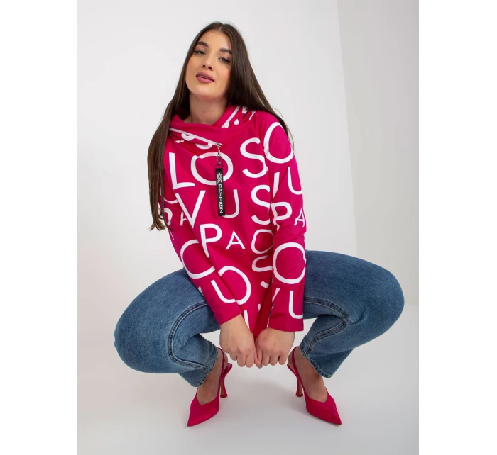 Dámská mikina RV BL fuchsiová model 17821257 - FPrice Dámská mikina RV BL fuchsiová model 17821257 - FPrice