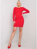 Šaty RV SK model 16974380 červená - FPrice Šaty RV SK model 16974380 červená - FPrice