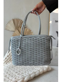 Dámska nákupná taška Nobo - sivá